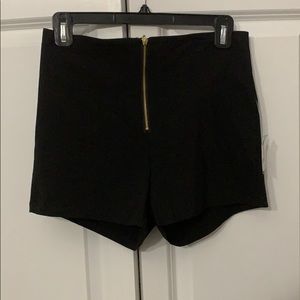 High Waisted Black Shorts from Charlotte Russe